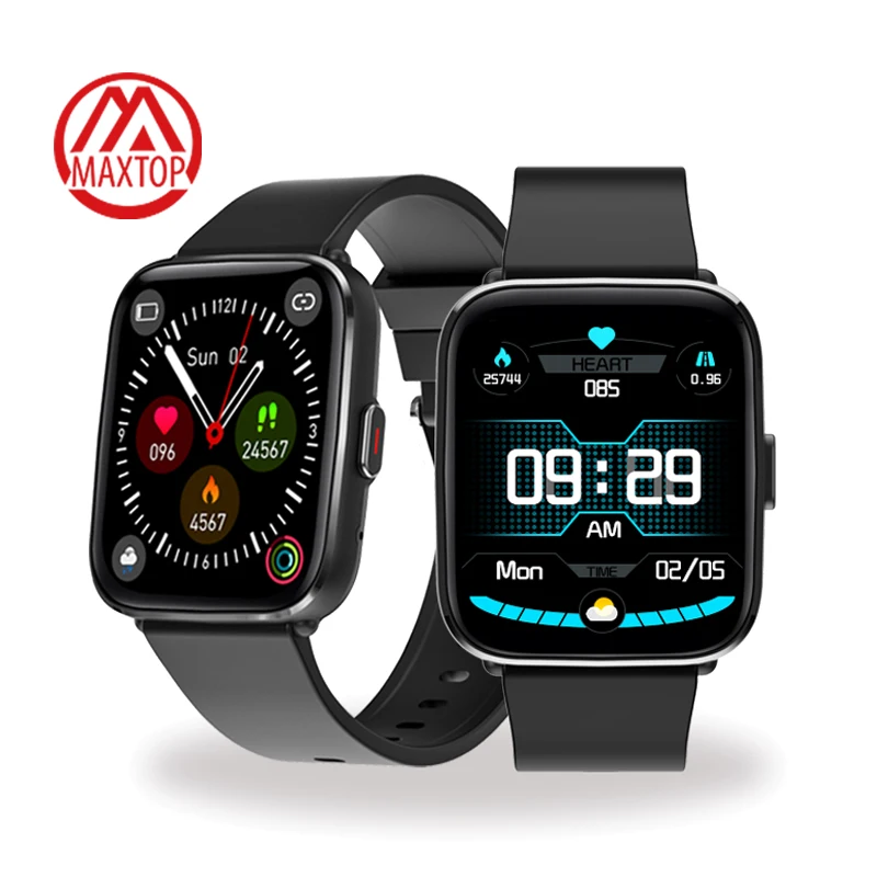 Maxtop Ip67 Waterproof Watch Factory Oem Customized Fitness Heart Rate Smartwatch Health Tracker Smart Watch For Android IOS
Maxtop Ip67 Waterproof Watch Factory Oem Customized Fitness Heart Rate Smartwatch Health Tracker Smart Watch For Android IOS