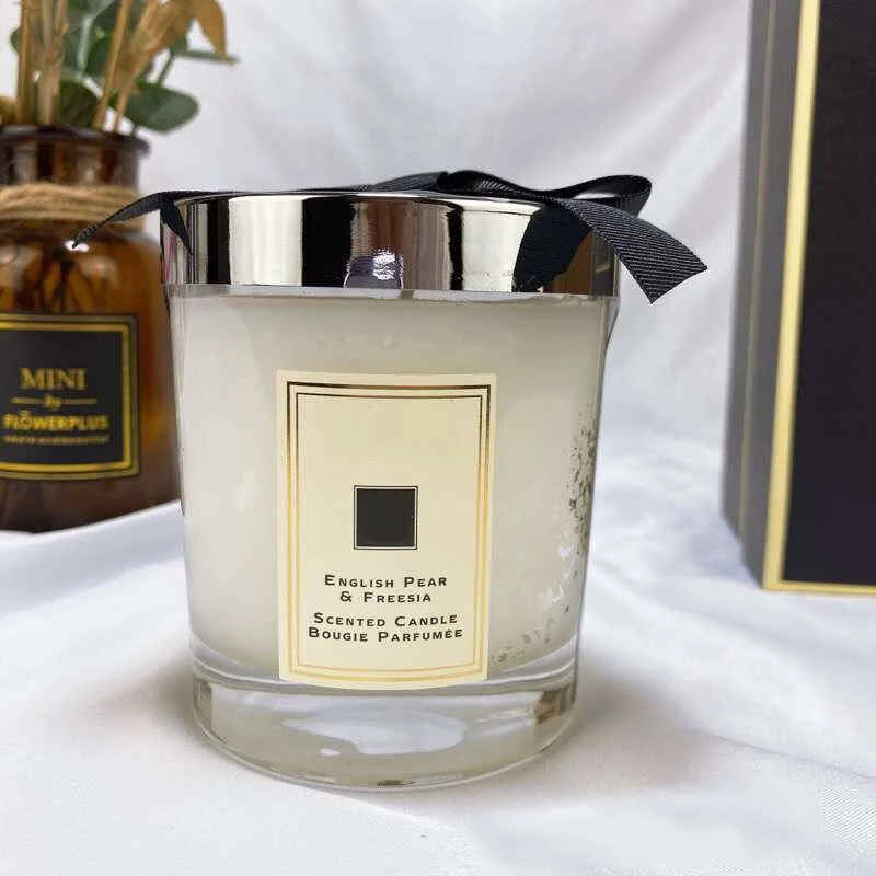 

Jo London Malone Candle 200g Sea Salt Wild Bluebell English Pear Scented Candle Bougie Parfume Brand Fragrance Deodorant Incense
