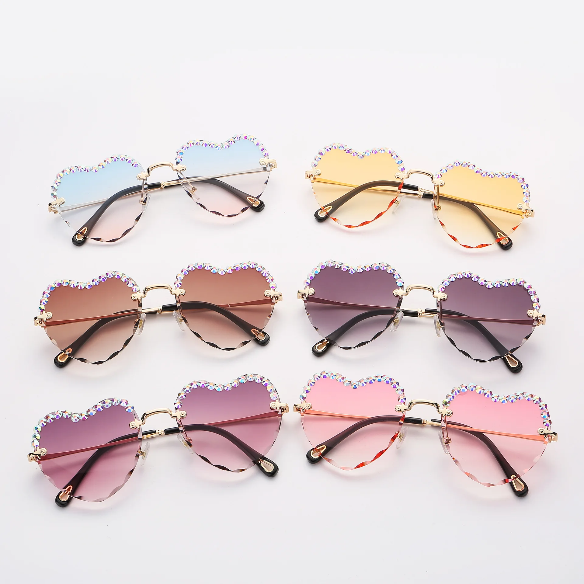 Dvacaman 2021 Designer 6 Colors Handmade Plastic Frame Heart Multicolored Rhinestone Newest Square Sunglasses Women Wholesalers
Dvacaman 2021 Designer 6 Colors Handmade Plastic Frame Heart Multicolored Rhinestone Newest Square Sunglasses Women Wholesalers