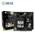 Permanent Easy Use Black Hair Color Shampoo Hair Dye For White Hair