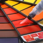 Solid Pigment Watercolor Paints Set Water Color Painting