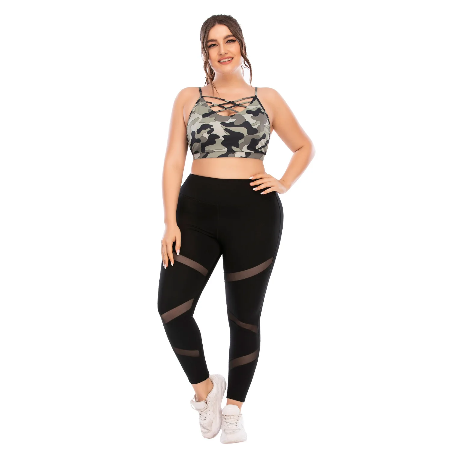 Fat Women Yoga Suits Plus Size Sports Pants Gym Fitness Clothes Sportswear Gymnasium Quick-drying Comfortable Breathable 3XL, As pictures
Fat Women Yoga Suits Plus Size Sports Pants Gym Fitness Clothes Sportswear Gymnasium Quick-drying Comfortable Breathable 3XL, As pictures