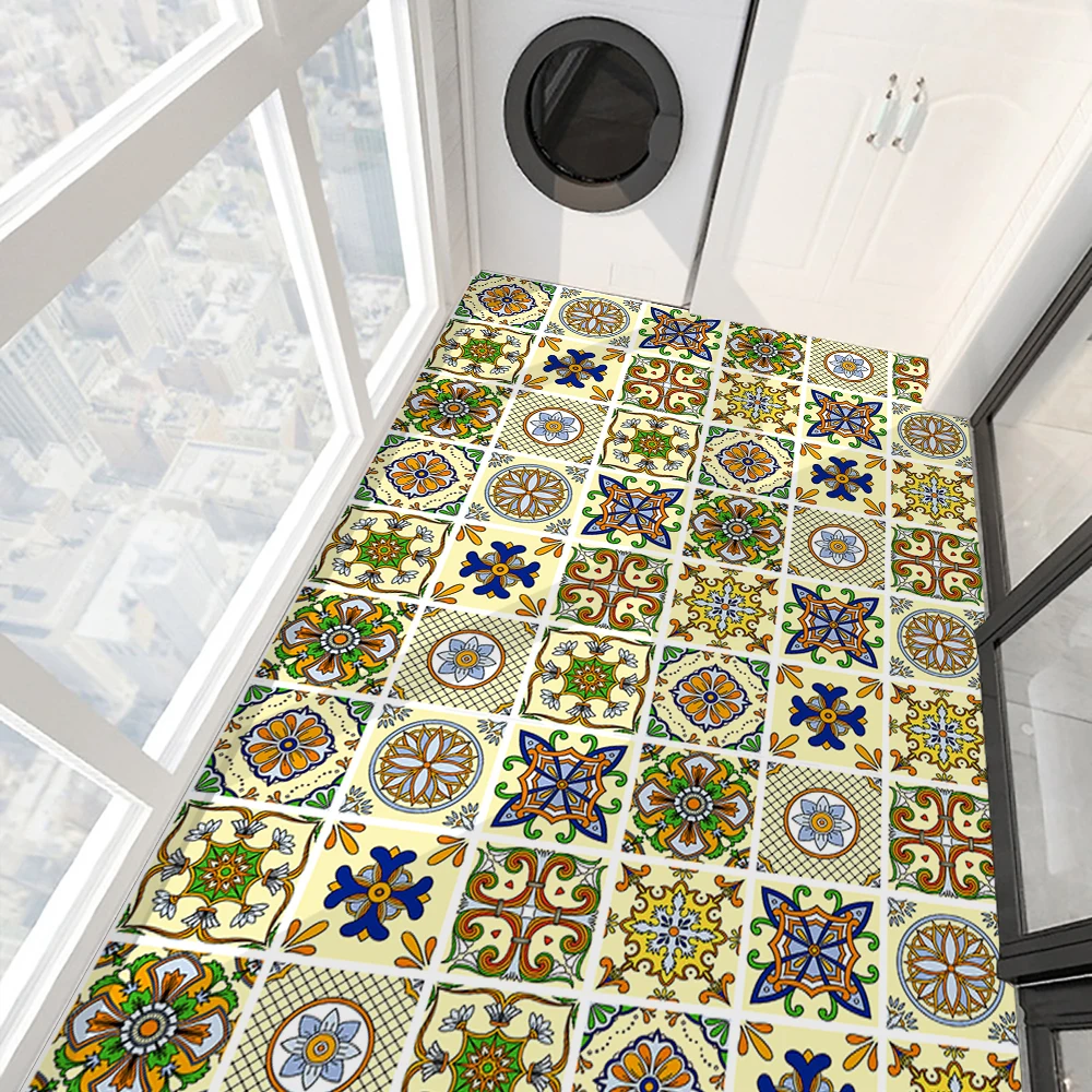 European Style Matt Film Flower Tile Sticker Home Living Room Decor Wall Decals Self adhesive Removable Wallpaper
European Style Matt Film Flower Tile Sticker Home Living Room Decor Wall Decals Self adhesive Removable Wallpaper