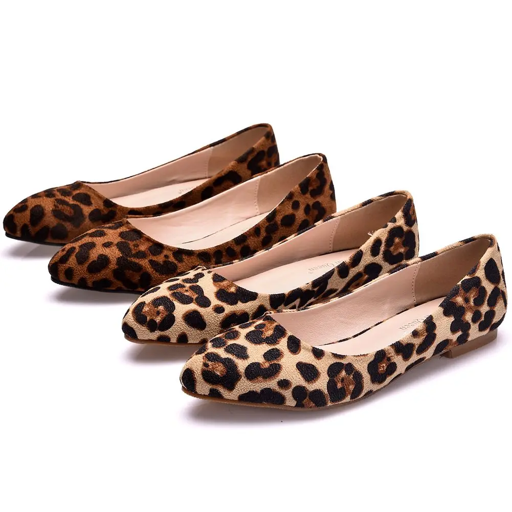 Fashion Sexy Leopard Casual Pointed Toe Ballet Flats for Women Girls Flat Heel Shoes
Fashion Sexy Leopard Casual Pointed Toe Ballet Flats for Women Girls Flat Heel Shoes