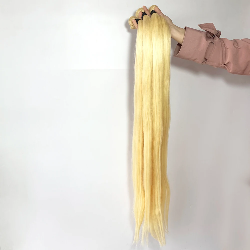 Blonde 613 Brazilian Virgin Human Hair Extensions 613# straight 40inch hair bundle, 613 color
Blonde 613 Brazilian Virgin Human Hair Extensions 613# straight 40inch hair bundle, 613 color