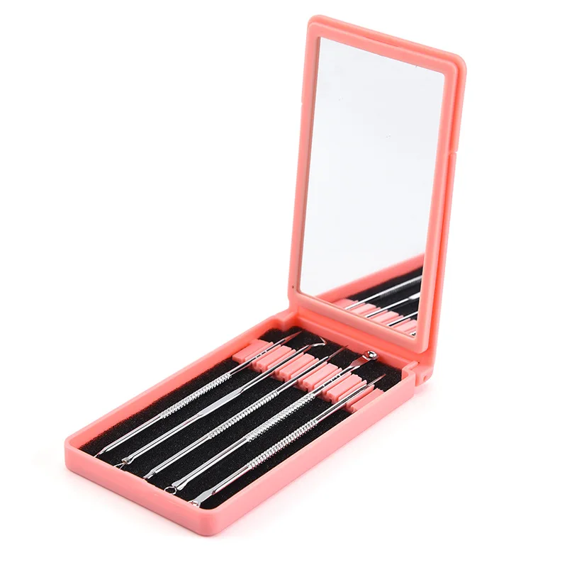 Factory new arrival best blackhead acne removal tool Acne removal kit with iron box, As picture show
Factory new arrival best blackhead acne removal tool Acne removal kit with iron box, As picture show