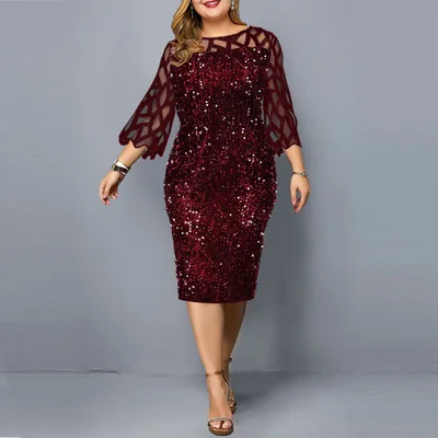 Party Dresses Sequin Plus Size Women's Dresses 2021 Summer Birthday Outfit Sexy Casual Bodycon Wedding Evening Night Club Dress, Picture
Party Dresses Sequin Plus Size Women's Dresses 2021 Summer Birthday Outfit Sexy Casual Bodycon Wedding Evening Night Club Dress, Picture