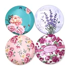 scented portable tin candles gift set for women with nature soy wax candles ---4 pack