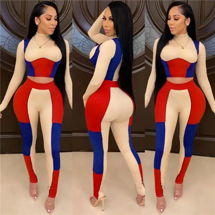 Good Style Colorful Long Sleeves Female Clothes 2021 Outfits Fashion Two Piece Set Women Clothing Women 2 Piece Set, Picture
Good Style Colorful Long Sleeves Female Clothes 2021 Outfits Fashion Two Piece Set Women Clothing Women 2 Piece Set, Picture