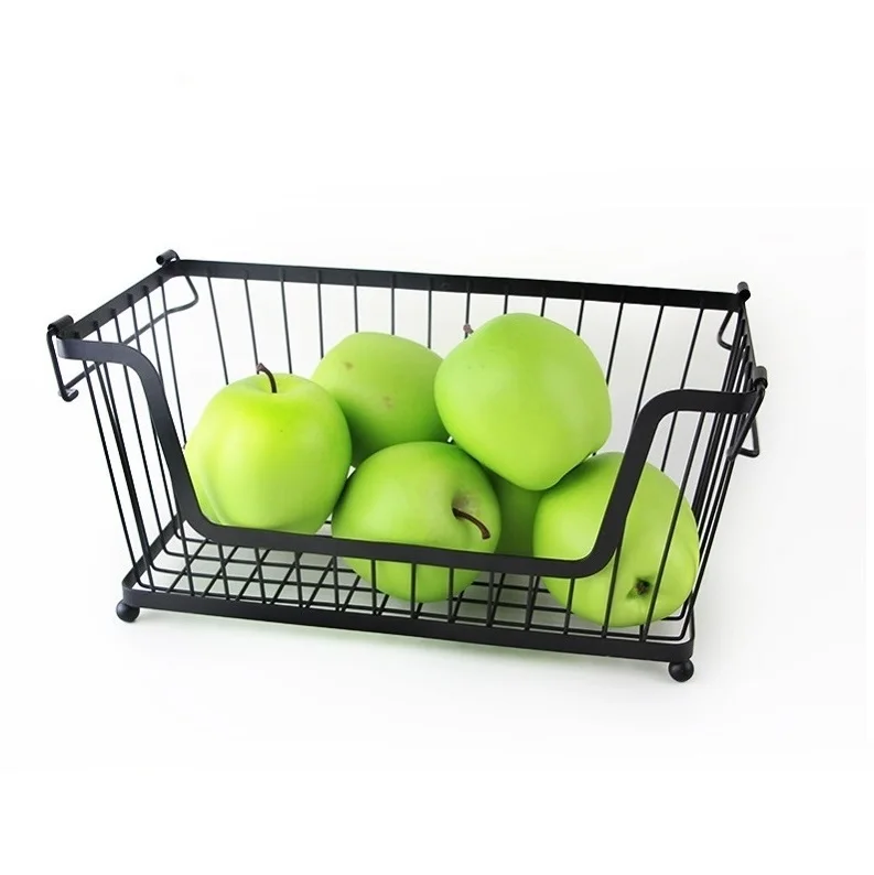 Experienced manufacturer commercial metal standing wrought iron wire fruit storage basket, Black
Experienced manufacturer commercial metal standing wrought iron wire fruit storage basket, Black