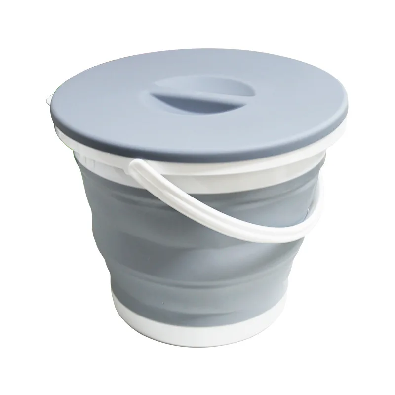 5L Collapsible folding washing bucket,Portable Art wash pen,car wash bucket outdoor fishing bucket waterproof, Gray bucket
5L Collapsible folding washing bucket,Portable Art wash pen,car wash bucket outdoor fishing bucket waterproof, Gray bucket