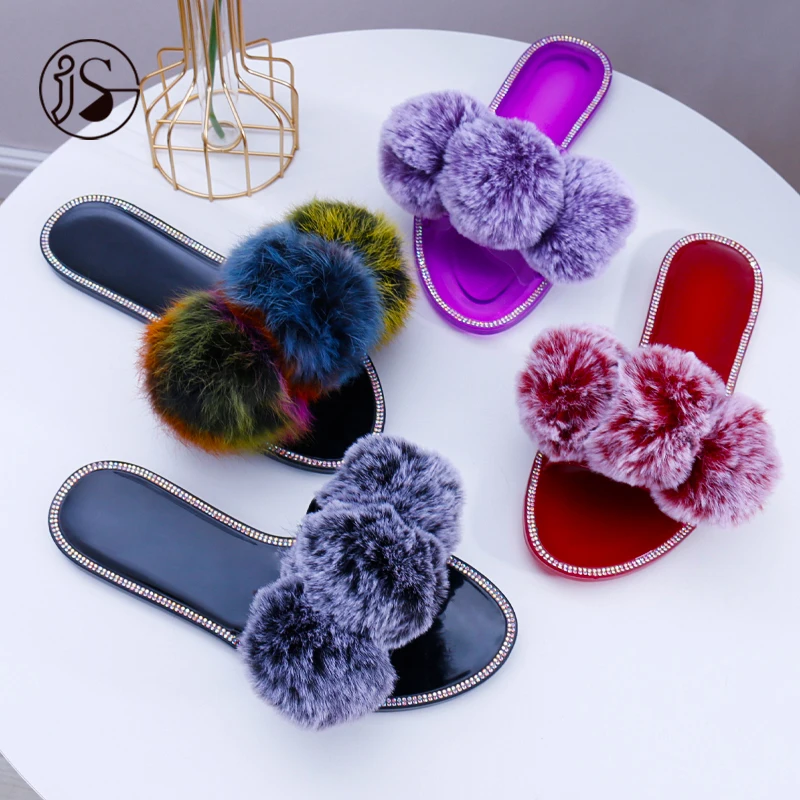 2021 New fashion fur slippers ladies flat indoor slippers women indoor shoes, Picture
2021 New fashion fur slippers ladies flat indoor slippers women indoor shoes, Picture