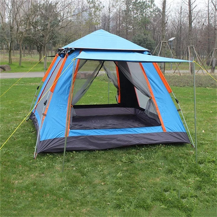Outdoor four-sided tent full automatic speed open family air camping tent, Dark green, blue
Outdoor four-sided tent full automatic speed open family air camping tent, Dark green, blue