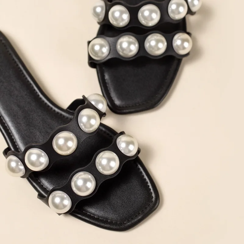 2021 Fashion the great pearl women flat shoes women's sandals and slippers women's shoes slippers, Customized color
2021 Fashion the great pearl women flat shoes women's sandals and slippers women's shoes slippers, Customized color