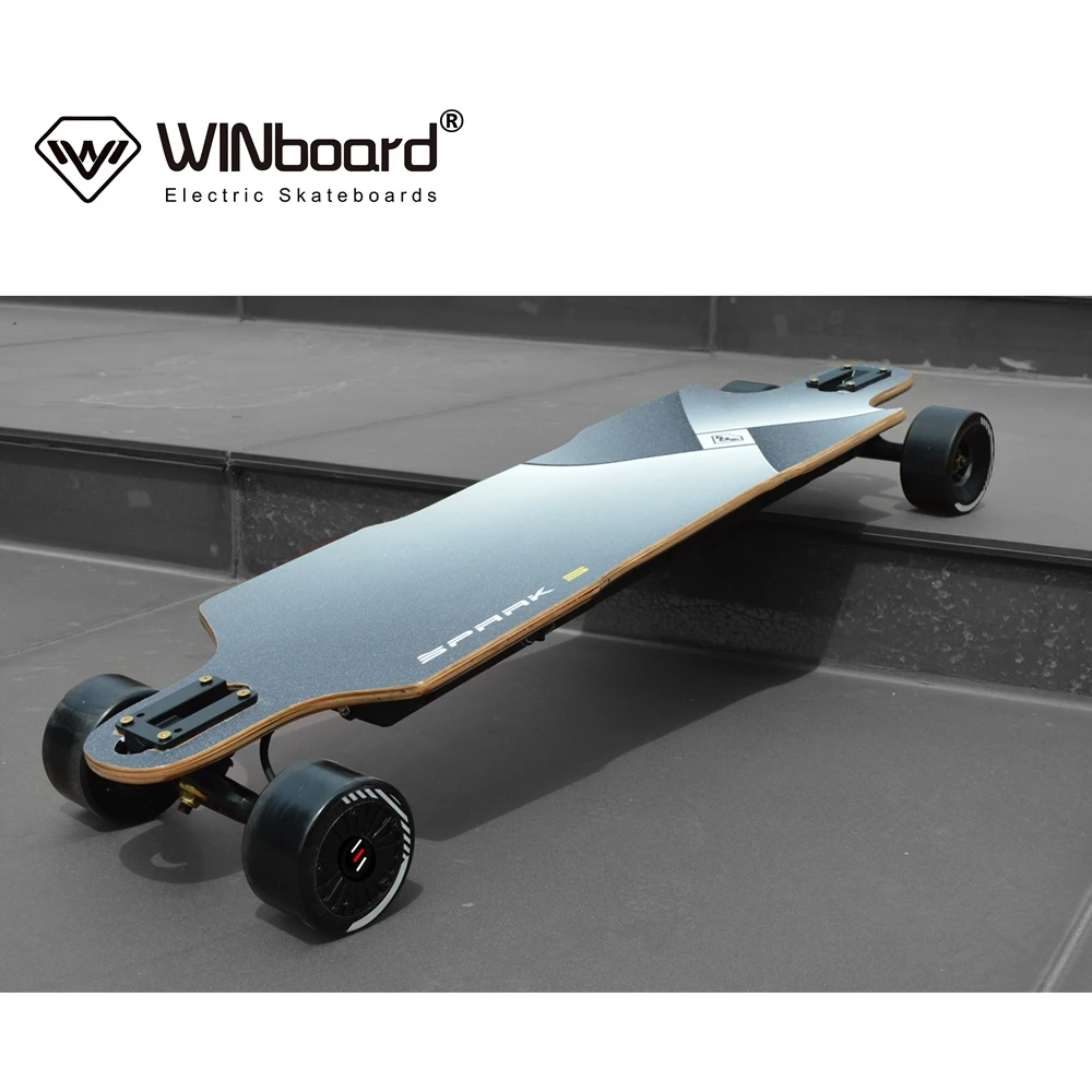 WINboard Spark S 10S4P 8.8AH battery bamboo deck remote control wireless electric skateboard
WINboard Spark S 10S4P 8.8AH battery bamboo deck remote control wireless electric skateboard