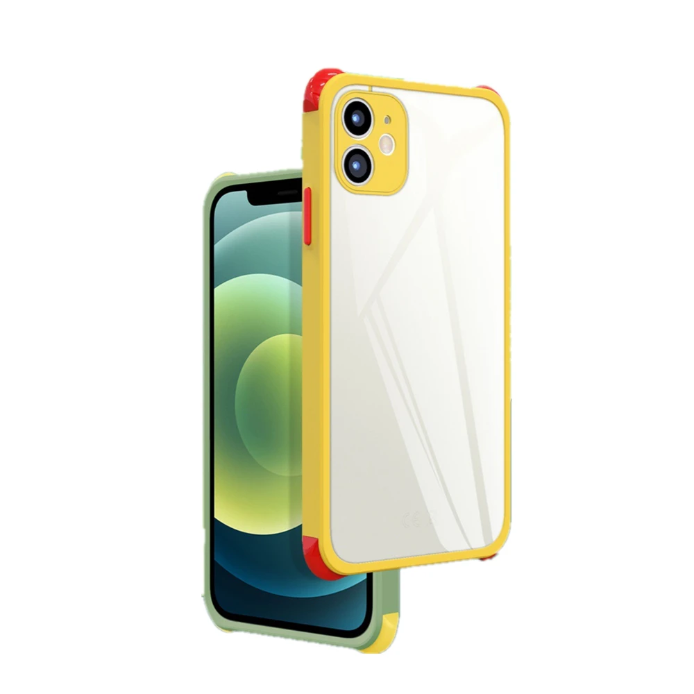 Transparent back case is suitable for iPhone XS max XR four-corner contrast color mobile phone shell protective cover wholesale, 6 colors
Transparent back case is suitable for iPhone XS max XR four-corner contrast color mobile phone shell protective cover wholesale, 6 colors