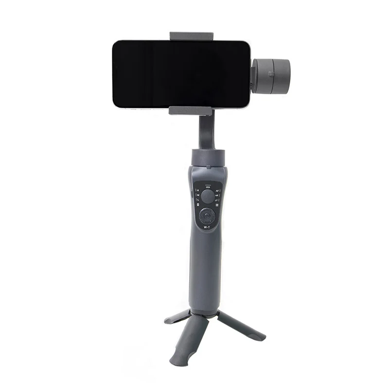 

High-tech Anti-shake S5B 3 Axis Gimbal Stabilizer with Face Tracking Function via App for Android for iOS Mobile Phone, Balck