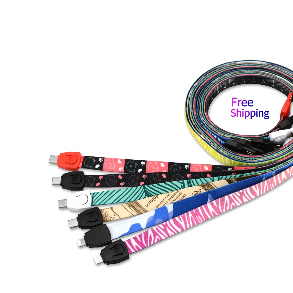 Ready to Ship Free Shipping New design multi lovely Micro Type-C Lanyard Charging USB Cable Android to india
Ready to Ship Free Shipping New design multi lovely Micro Type-C Lanyard Charging USB Cable Android to india