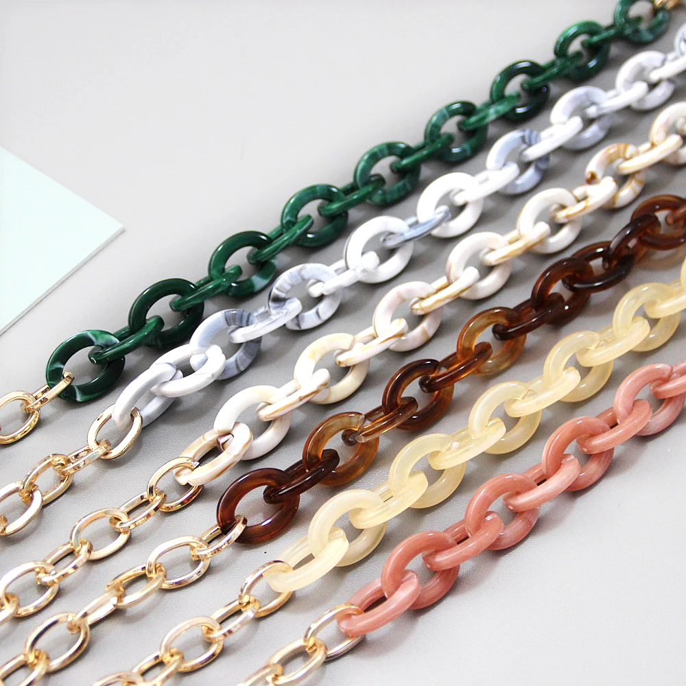 Meetee B-C053 Fashion Plastic Acrylic Shoulder Strap Clear Resin Bag Chain Accessory For Ladies Handbag Purse Handle Replacement
Meetee B-C053 Fashion Plastic Acrylic Shoulder Strap Clear Resin Bag Chain Accessory For Ladies Handbag Purse Handle Replacement