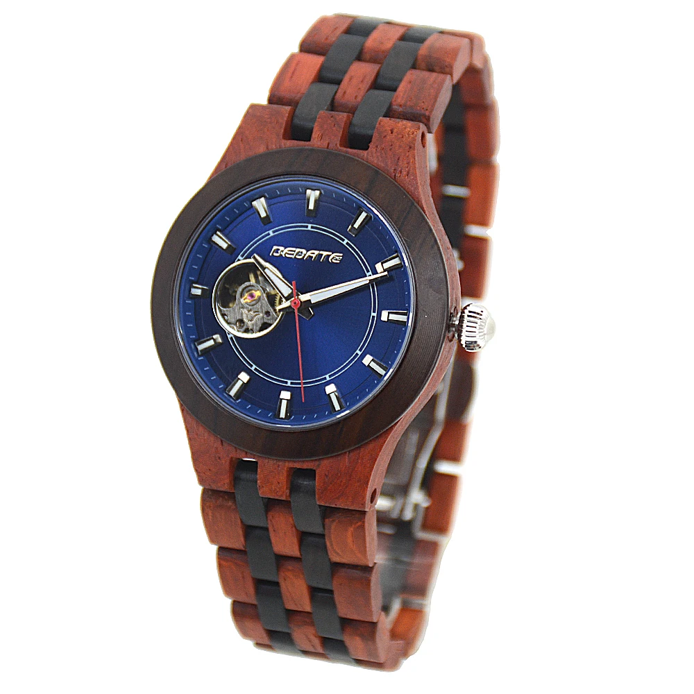 Factory Supply New Fashion Wood Luxury Automatic Men Wrist Watch Band for Wholesale
Factory Supply New Fashion Wood Luxury Automatic Men Wrist Watch Band for Wholesale