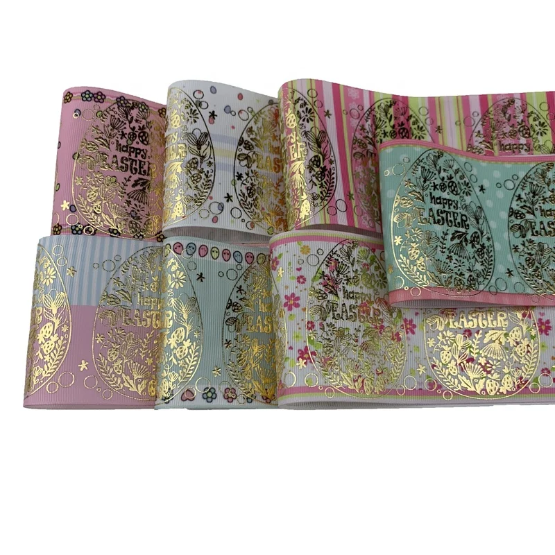 New arrival Easter printed hologram ribbon for decorations, Customized color
New arrival Easter printed hologram ribbon for decorations, Customized color