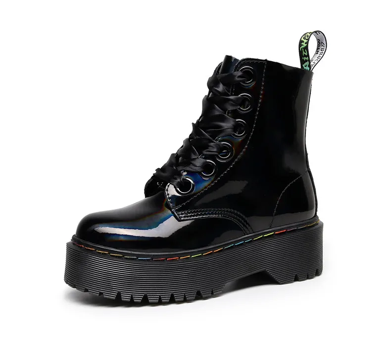 Wholesale Black Thick Bottomed 6-hole Boots,Cowhide,European And American Fashion Women's Boots - Buy Womens Riding Boots Fashio
Wholesale Black Thick Bottomed 6-hole Boots,Cowhide,European And American Fashion Women's Boots - Buy Womens Riding Boots Fashio
