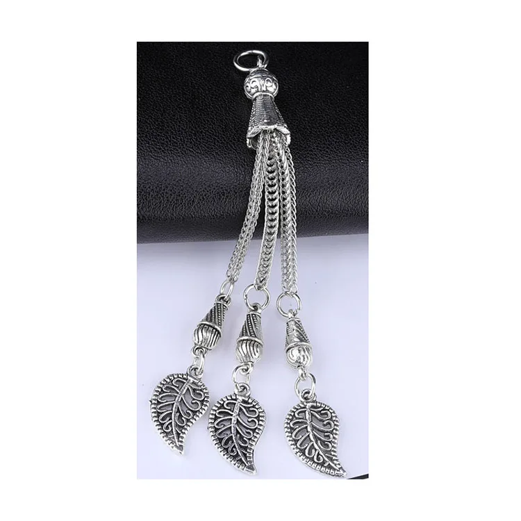 Tibetan Silver Tassel Fringe Factory Sale Muslim Rosary Bracelet Necklace Tassel Pendant Metal Accessories
Tibetan Silver Tassel Fringe Factory Sale Muslim Rosary Bracelet Necklace Tassel Pendant Metal Accessories
