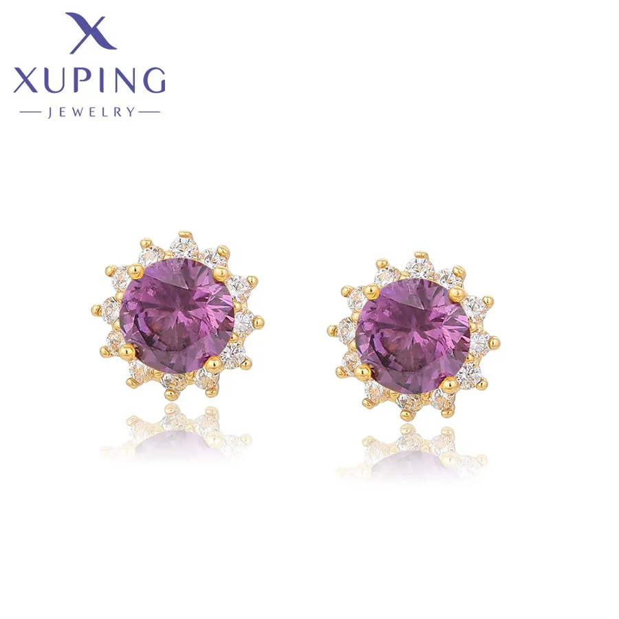 X000706082 Xuping jewelry Diamond-encrusted 24K gold color luxury jewelry earrings lady earrings
X000706082 Xuping jewelry Diamond-encrusted 24K gold color luxury jewelry earrings lady earrings