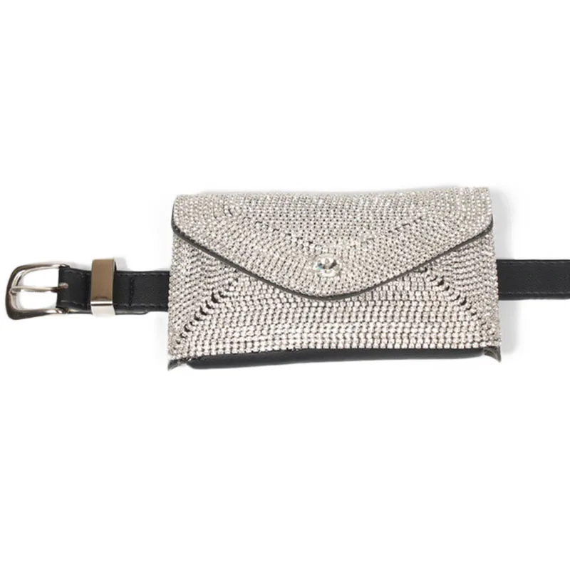 Luxury Designer Pochete Women Rhinestone Waist Bag Money Pouch Ladies Fanny Pack Purses
Luxury Designer Pochete Women Rhinestone Waist Bag Money Pouch Ladies Fanny Pack Purses