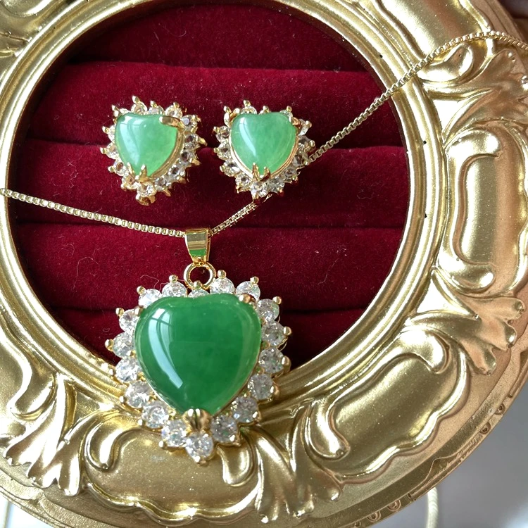 jialin jewelry Wholesale Charms Natural Jade earrings,ring,necklace agate Pendant jade jewelry set Necklace for women
jialin jewelry Wholesale Charms Natural Jade earrings,ring,necklace agate Pendant jade jewelry set Necklace for women