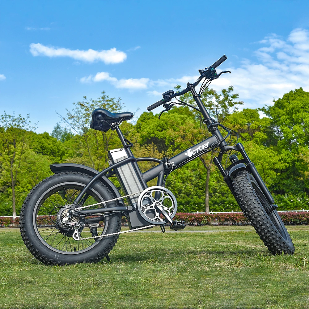Wholesale 20 inch folding fat tire electric bicycle electric fat bike for man, Black, white, customized
Wholesale 20 inch folding fat tire electric bicycle electric fat bike for man, Black, white, customized