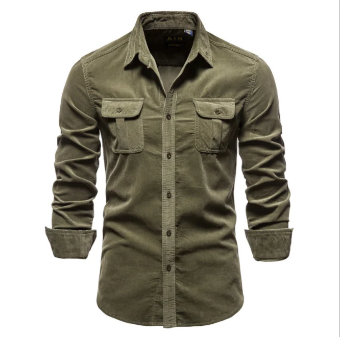 2021 men's new embroidery villa Japanese corduroy men's shirt slim casual shirt men's shirt, 5 colors
2021 men's new embroidery villa Japanese corduroy men's shirt slim casual shirt men's shirt, 5 colors