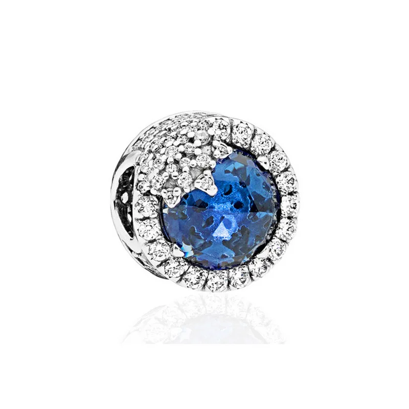 S925 sterling silver shine moon night ocean snowflake cat eye DIY bracelet bead accessories, Silver blue
S925 sterling silver shine moon night ocean snowflake cat eye DIY bracelet bead accessories, Silver blue