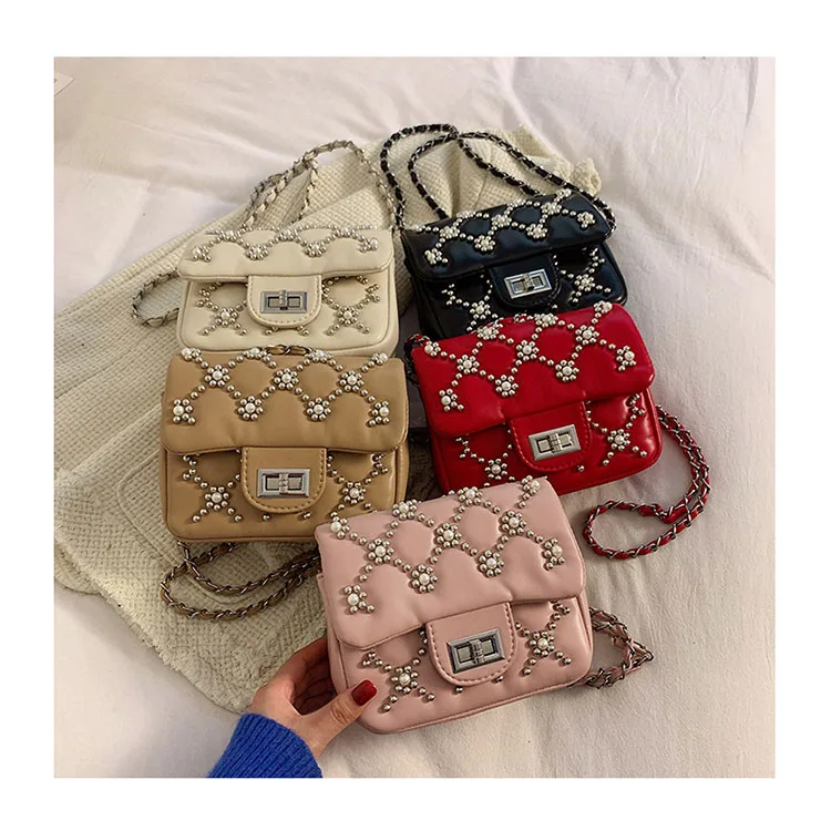 Ladies Chic Rivet Design Small Square Bags Textured Chain Rivet Design Small Square Bags High Sense Leather Purses and Handbags
Ladies Chic Rivet Design Small Square Bags Textured Chain Rivet Design Small Square Bags High Sense Leather Purses and Handbags