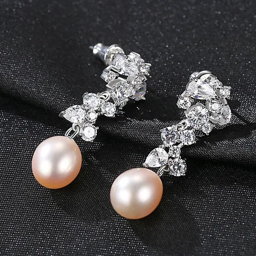 ROMANTIC Long Tassel Women Freshwater Pearl Shell Jewelry 925 Sterling Silver Plated Earrings
ROMANTIC Long Tassel Women Freshwater Pearl Shell Jewelry 925 Sterling Silver Plated Earrings