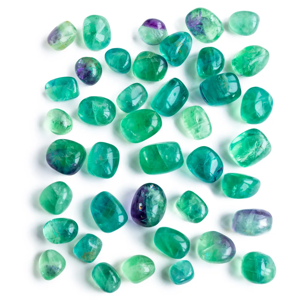 Factory high quality natural green fluorite tumble healing stone for home decoration
Factory high quality natural green fluorite tumble healing stone for home decoration
