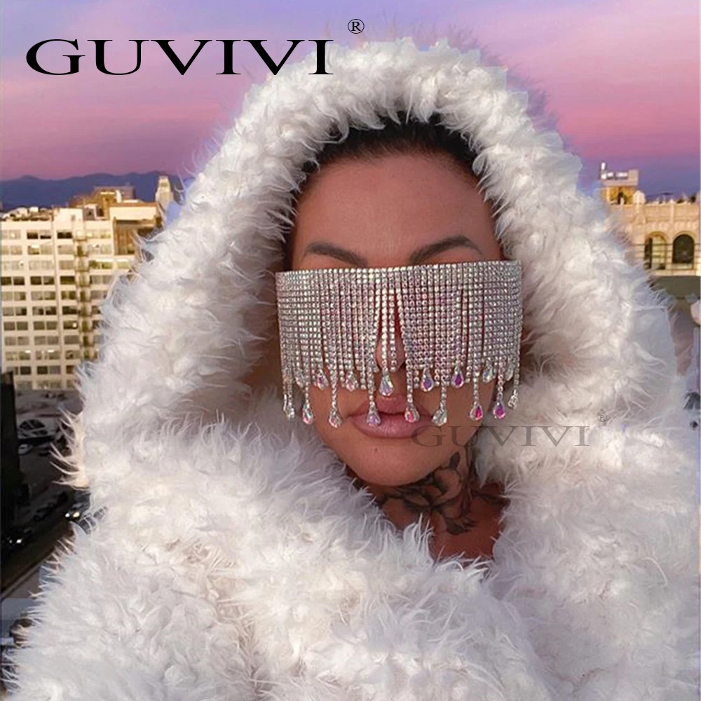 GUVIVI Unique diamond Sunglasses rhinestone luxury womens 2020 New design UV400 Oversized sunglasses, Pink,rose gold,red,blue,green 
GUVIVI Unique diamond Sunglasses rhinestone luxury womens 2020 New design UV400 Oversized sunglasses, Pink,rose gold,red,blue,green