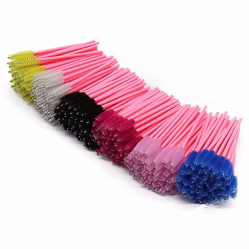 Full pink disposable nylon mascara wand applicator disposable eyelash makeup brush for eyelash extension
Full pink disposable nylon mascara wand applicator disposable eyelash makeup brush for eyelash extension