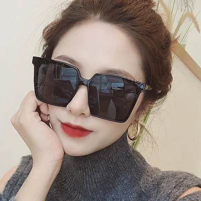Vintage Super Large Frame Square Sunglasses Female Big Face Slimming Sunshade Sunglasses Anti-ultraviolet Street Sun Glasses, Custom colors
Vintage Super Large Frame Square Sunglasses Female Big Face Slimming Sunshade Sunglasses Anti-ultraviolet Street Sun Glasses, Custom colors