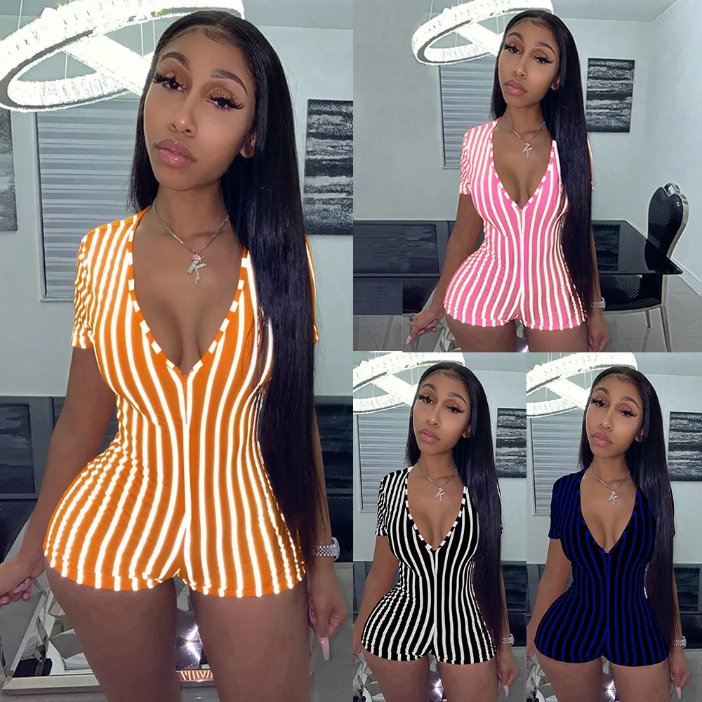 9S4U wholesale summer 2020 hot short sleeve camo bodycon romper women jumpsuit, Customized color
9S4U wholesale summer 2020 hot short sleeve camo bodycon romper women jumpsuit, Customized color