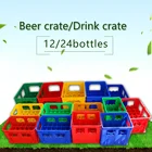 Manufacturer 12/24 bottle wine beer crates bottle storage crate