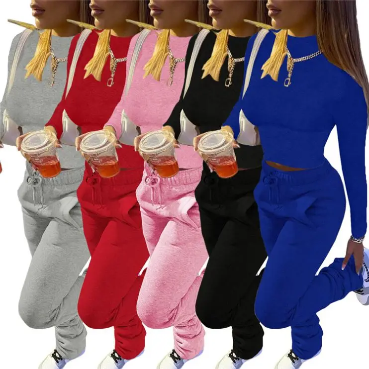 A8240-women fashion clothes styles turtleneck jogger set women 2 piece stack pants sets
A8240-women fashion clothes styles turtleneck jogger set women 2 piece stack pants sets