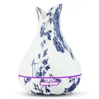 hot sale 400ml flower ceramic essential oil diffuser aromatherapy ultrasonic humidifier for home