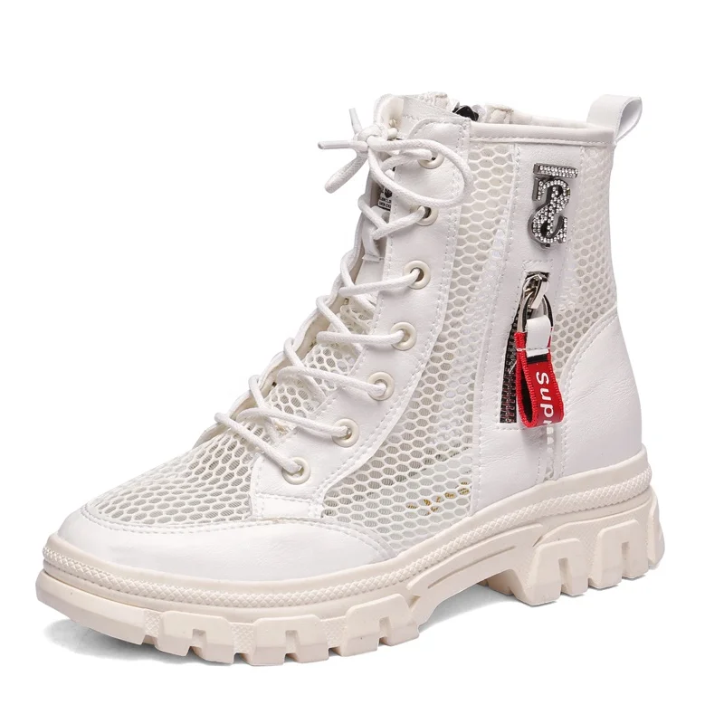 Fashion Women Ankle Boots Durable Lace-Up Casual Shoes Sexy Boots Women for Ladies Summer Spring Autumn OEM
Fashion Women Ankle Boots Durable Lace-Up Casual Shoes Sexy Boots Women for Ladies Summer Spring Autumn OEM