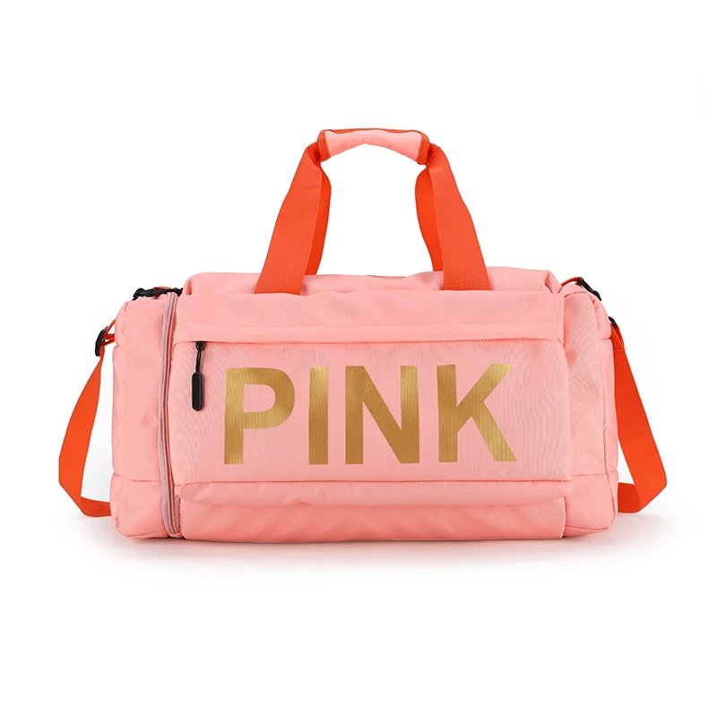 Large Capacity Women Travel Handbag Overnight Bag Custom Logo Pink Duffle Bag Waterproof Storage Shoulder Bag
Large Capacity Women Travel Handbag Overnight Bag Custom Logo Pink Duffle Bag Waterproof Storage Shoulder Bag