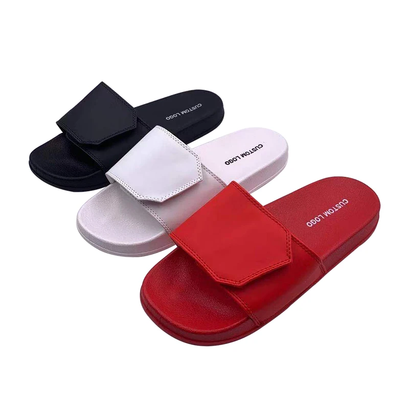 Fashion New Design Adjustable Hook Loop Custom Logo Summer Beach Slides Slippers, Red,white,black....
Fashion New Design Adjustable Hook Loop Custom Logo Summer Beach Slides Slippers, Red,white,black....