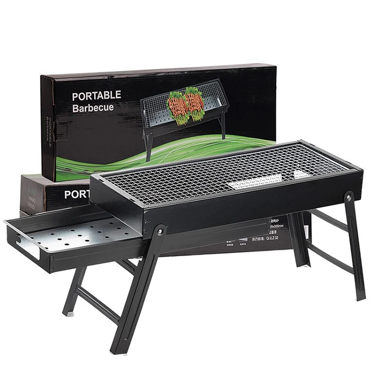 Wholesale Outdoor Balcony Charcoal BBQ Grill Machine Portable Barbecue Grill, Black
Wholesale Outdoor Balcony Charcoal BBQ Grill Machine Portable Barbecue Grill, Black