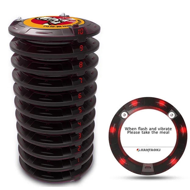 Food Chain Guest Order Wireless Waterproof Waitress Vibrating Pager System for Restaurant Coffee Shop, Red wine
Food Chain Guest Order Wireless Waterproof Waitress Vibrating Pager System for Restaurant Coffee Shop, Red wine