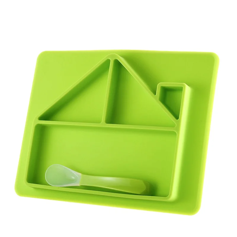 New arrived house shape Silicone Children Plate Baby Silicone Suction plate, Customized
New arrived house shape Silicone Children Plate Baby Silicone Suction plate, Customized