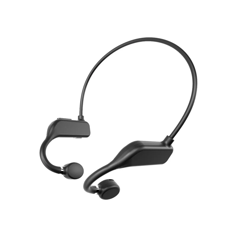 VG05 Bone Conduction Headphones Waterproof Comfortable Wear Open Ear Hook Light Weight Not In-ear Sports Earphones, Black
VG05 Bone Conduction Headphones Waterproof Comfortable Wear Open Ear Hook Light Weight Not In-ear Sports Earphones, Black